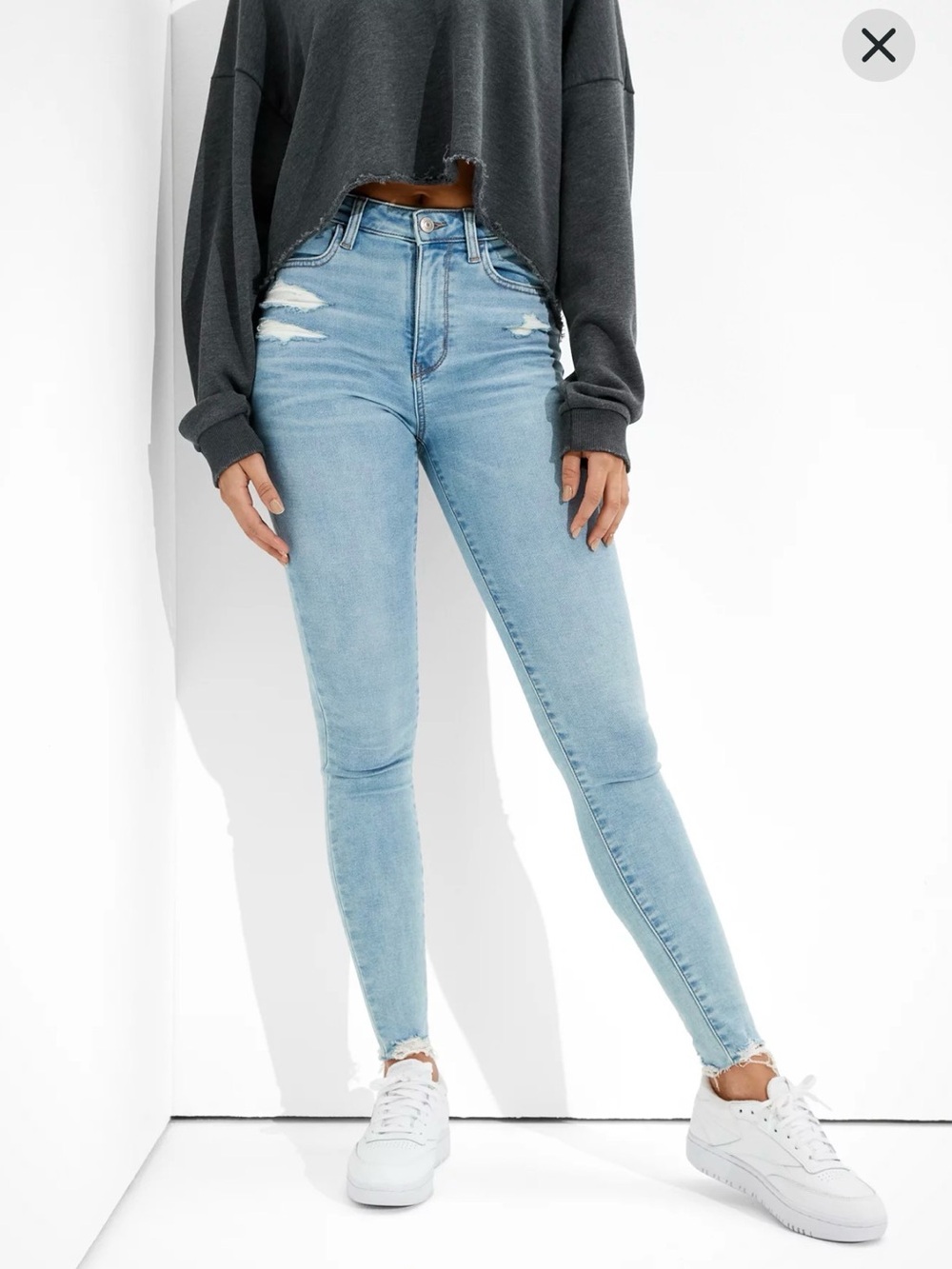 American Eagle super high rise jegging